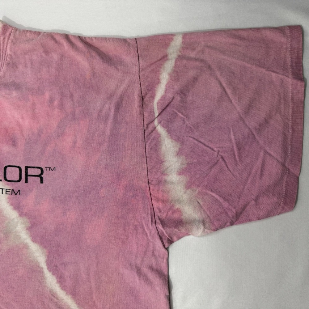 Vintage 90s Generra Hypercolor Heat Sensitive Tie Dye T-Shirt Made In USA XL - Picture 10 of 13